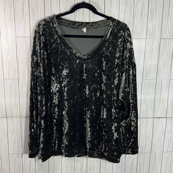 Wishlist Tops - Wishlist Long Sleeve V-Neck Blouse